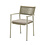 Veba Ember - Stapelbare armstoel incl. zitkussen | Zand | 55x58x84(H)cm | 152591