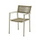 Veba Ember - Stapelbare armstoel incl. zitkussen | Zand | 55x58x84(H)cm | 152591