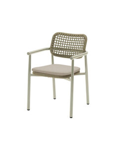 Veba Dante - Stapelbare armstoel incl. zitkussen | Zand | 55.5x59.5x82(H)cm | 156591