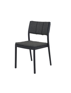 Veba Rocco - Stapelbare stoel | Zwart | 50.5x53.5x82.5(H)cm | 151512