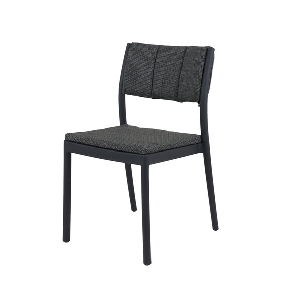 Veba Rocco - Stapelbare stoel | Zwart | 50.5x53.5x82.5(H)cm | 151512