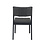 Veba Rocco - Stapelbare stoel | Zwart | 50.5x53.5x82.5(H)cm | 151512