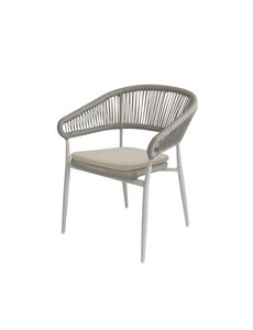 Veba Flint - Stapelbare armstoel incl. zitkussen | Zand | 62x64x76(H)cm | 151591