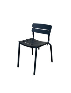 Veba Shade - Stapelbare stoel | Zwart | 54x58x87(H)cm | 151518