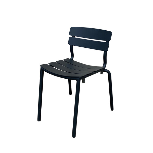 Veba Shade - Stapelbare stoel | Zwart | 54x58x87(H)cm | 151518
