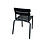Veba Shade - Stapelbare stoel | Zwart | 54x58x87(H)cm | 151518