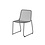 Veba Mase - Stapelbare stoel | Zwart | 56x52x78(H)cm | 152513
