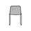 Veba Mase - Stapelbare stoel | Zwart | 56x52x78(H)cm | 152513