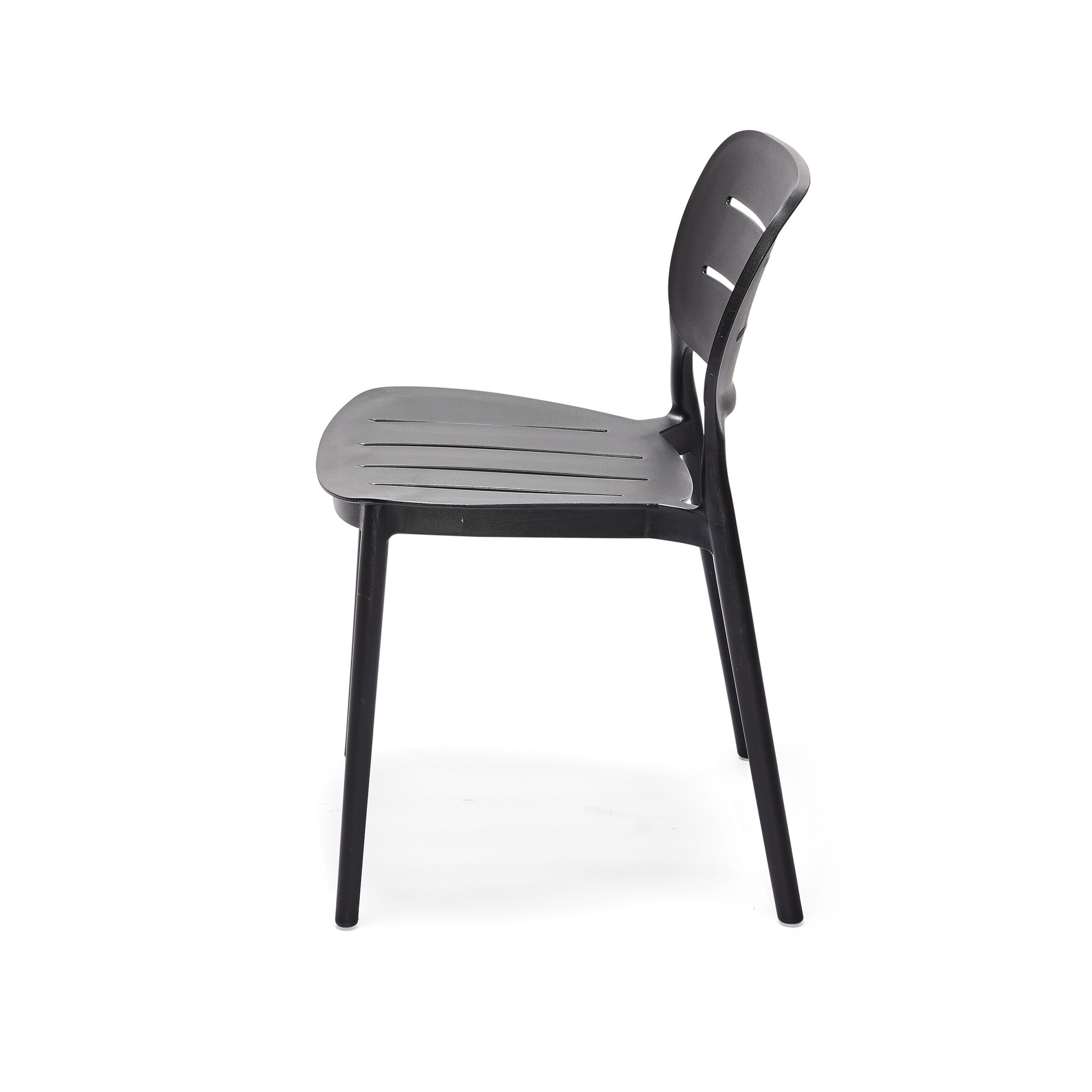 Veba Propi - Stapelbare stoel polypropylene | Zwart | 46x53x79(H)cm | 50721, foto 2 van 5