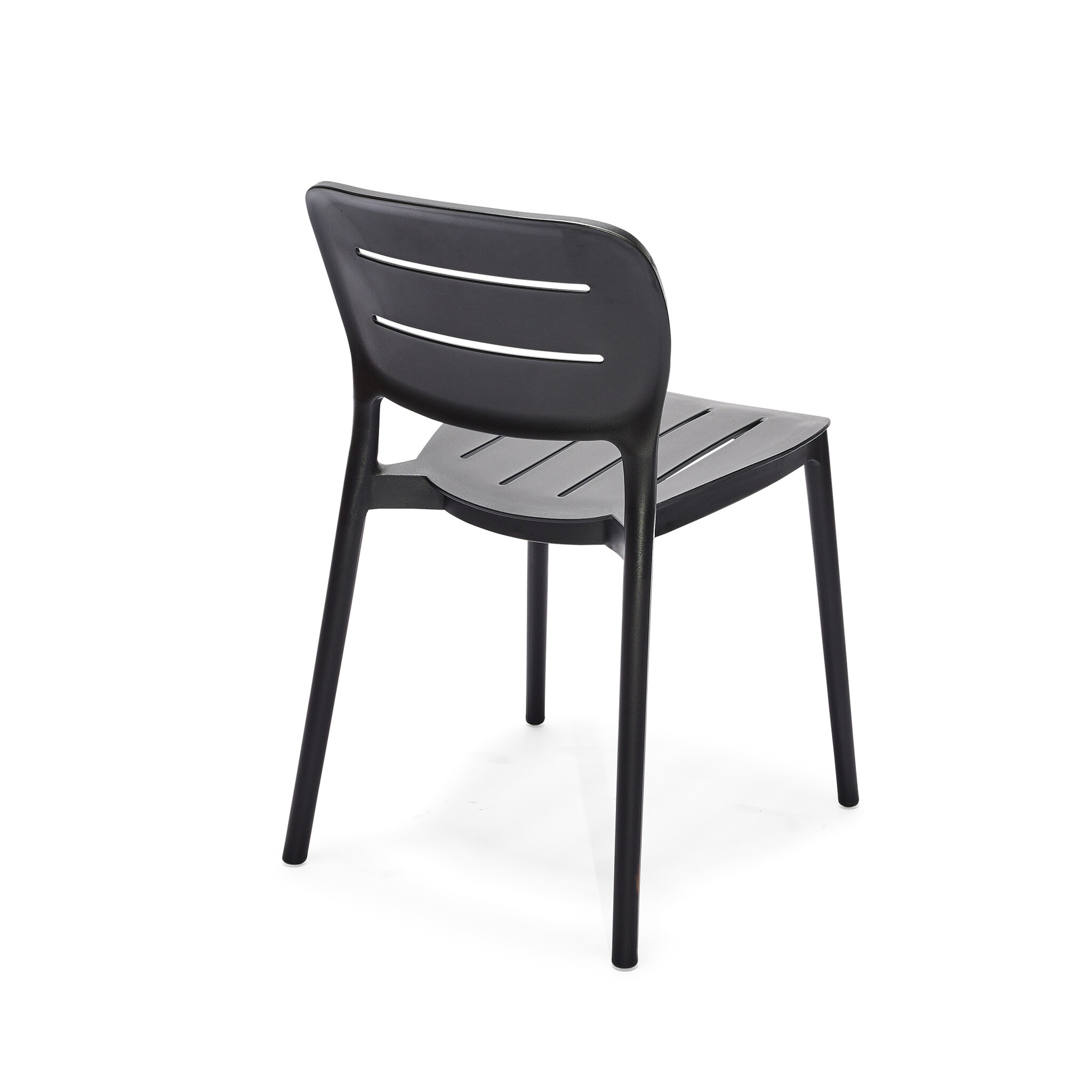 Veba Propi - Stapelbare stoel polypropylene | Zwart | 46x53x79(H)cm | 50721, foto 3 van 5