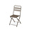 Veba Breeze - Bistroset - 1 tafel met 2 stoelen | Cappuccino | Chair: 43 | Table: 60xChair: 54 | Table: 60xChair: 87,5 | Table: 71,5(H)cm | 5082120821