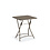 Veba Breeze - Bistroset - 1 tafel met 2 stoelen | Cappuccino | Chair: 43 | Table: 60xChair: 54 | Table: 60xChair: 87,5 | Table: 71,5(H)cm | 5082120821
