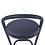 Veba Nesta - Stapelbare barstoel | Zwart | 53.5x46x96(H)cm | 150511