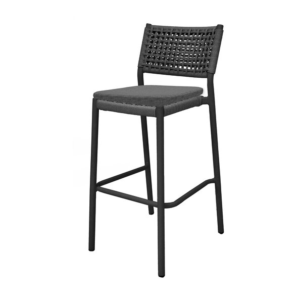 Veba Ember - Stapelbare barstoel | Zwart | 47x58x113(H)cm | 150517