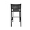 Veba Ember - Stapelbare barstoel | Zwart | 47x58x113(H)cm | 150517