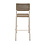 Veba Ember - Stapelbare barstoel | Zand | 47x58x113(H)cm | 150597