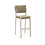 Veba Ember - Stapelbare barstoel | Zand | 47x58x113(H)cm | 150597