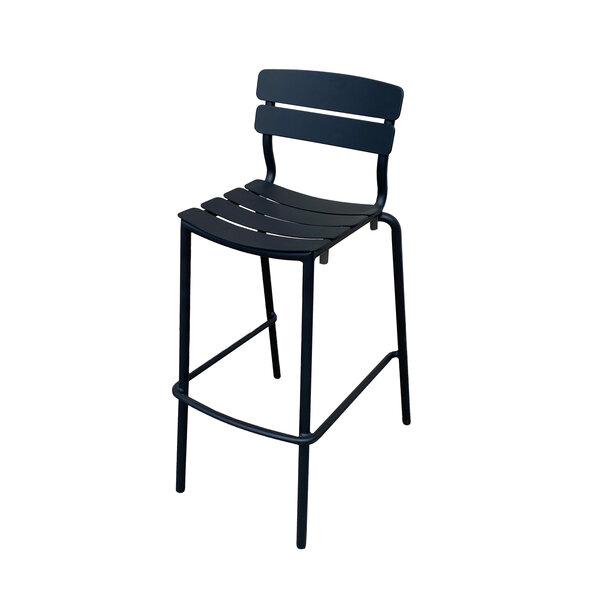 Veba Shade - Stapelbare barstoel | Zwart | 50x64x112(H)cm | 150518