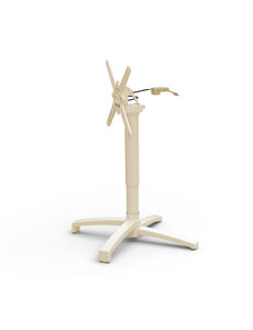 Veba X Cross - Pneumatisch verstelbaar tafelonderstel | Zand | 67x67x72/107(H)cm | 11015
