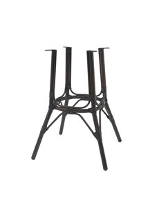 Veba Latin - Tafelonderstel laag | Donker Bruin | 48x48x71.5(H)cm | 128581