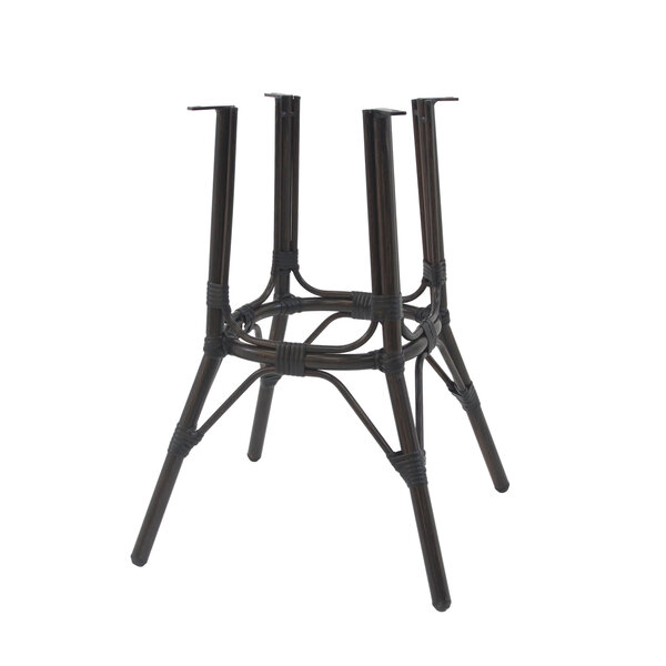 Veba Latin - Tafelonderstel laag | Donker Bruin | 48x48x71.5(H)cm | 128581