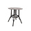 Veba Latin - Tafelonderstel laag | Donker Bruin | 48x48x71.5(H)cm | 128581