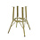 Veba Latin - Tafelonderstel laag | Licht bruin | 48x48x71.5(H)cm | 128582
