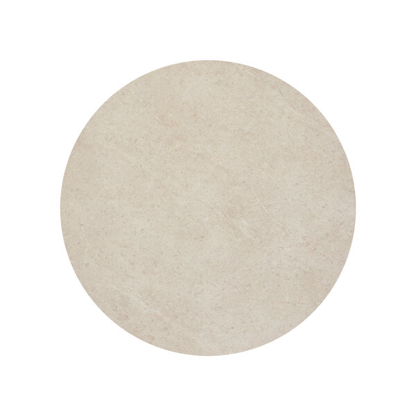 Veba HPL Tafelblad Ø 70 cm | Zand stone | 70x70x1.2(H)cm | 1870