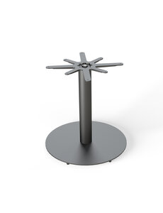 Veba Urban - Tafelonderstel voor Ø 120 cm tafelbladen | Zwart | 70x70x72(H)cm | 13101