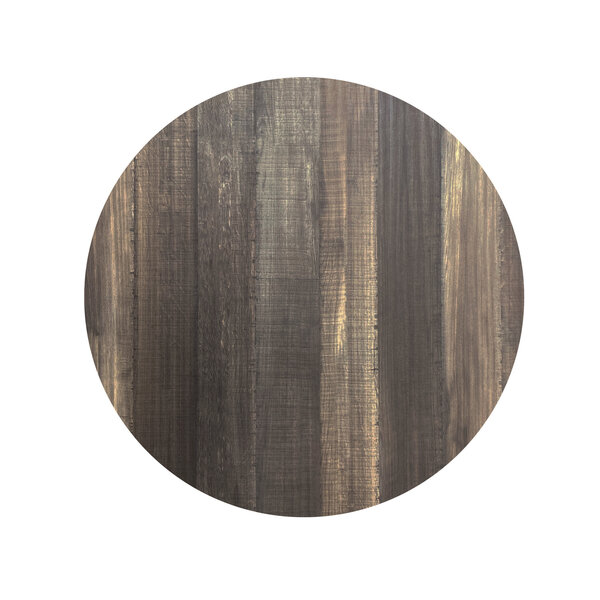 Veba HPL Tafelblad Ø 120 cm | Tropical Hout | 120x120x1.2(H)cm | 12120