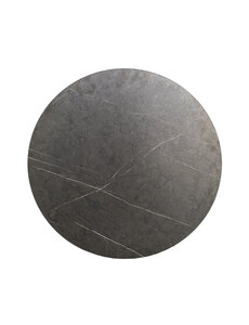 Veba HPL Tafelblad Ø 120 cm | Midnight Marble | 120x120x1.2(H)cm | 16120