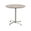 Veba X Cross - Terrastafel met zand onderstel + Moonstone HPL Tafelblad Ø70 cm | Zand + Moonstone | 70x70x74(H)cm | 110091370