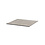 Veba X Cross - Terrastafel met zand onderstel + Moonstone HPL Tafelblad 70x70 cm | Zand + Moonstone | 70x70x74(H)cm | 110091377
