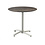 Veba X Cross - Terrastafel met zand onderstel + Riverwashed Hout HPL Tafelblad Ø70 cm | Zand + Riverwashed Hout | 70x70x74(H)cm | 110091470
