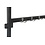 Veba Nordic - Garderobe rek groot - met 104 hooks - 192x60x200 cm | Hammerite silver | 192x60x200(H)cm | C10004