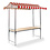 Veba Maastricht - Professionele marktkraam 200x151x232 cm | Rood/Wit | 200x151x232(H)cm | MSR10205R