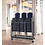 Veba Trolley Stack chairs - voor tot wel 30 stapelstoelen | Hammerite Silver | 151x76x120(H)cm | T91600