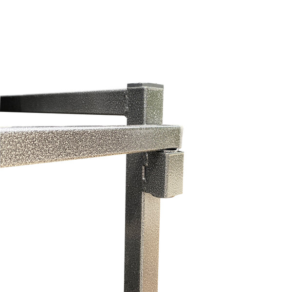 Veba Trolley Crossback/Napoleon/Tiffany - voor maximaal 27 stoelen | Hammerite Silver | 160x83x149(H)cm | T91900