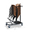 Veba Trolley Uni stack - voor alle stapelbare stoelen and barstoelen | Hammerite Silver | 120x60x150(H)cm | T90930