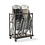 Veba Trolley Universal - voor stapelbare stoelen and tafels | Hammerite Silver | 105x61x126(H)cm | T91100