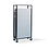 Veba Trolley Klapstoel wedding chair - voor 30 stuks | Hammerite Silver | 93x47x195(H)cm | T90400