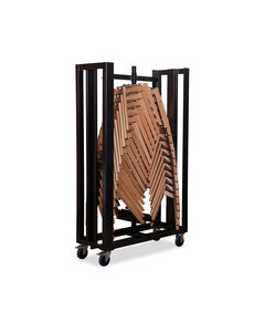 Veba Trolley Keeve onderstellen - voor 30 stuks | Hammerite | 125x47.5x195(H)cm | T92000