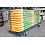 Veba Trolley Biersets - regular - voor 10 stuks | Hammerite Silver | 230x59-89x170(H)cm | T90800