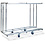 Veba Trolley Biersets - professional - voor 10 stuks | Silver | 231.5x59-89x180.5(H)cm | T90810