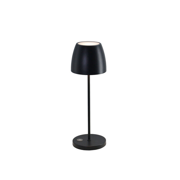 Veba Luxor - Tafellamp | Zwart | 11x11x35(H)cm | 173514