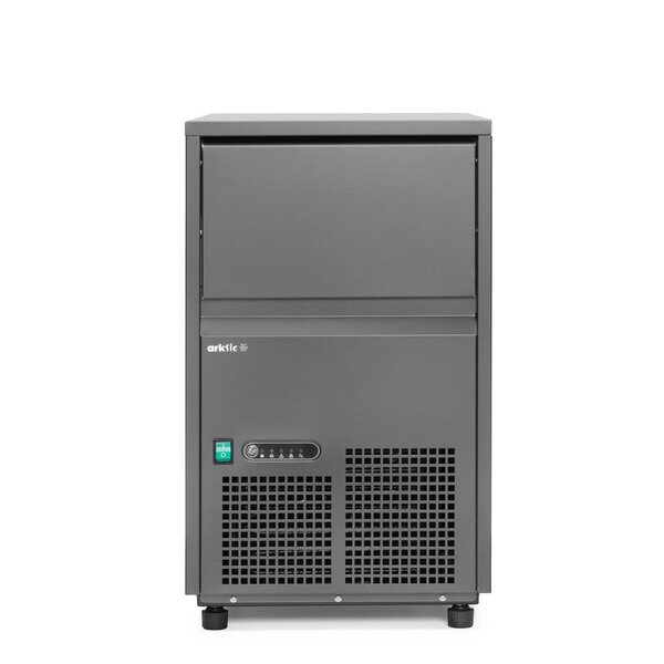 Hendi/Arktic Arktic IJsblokjesmachine tot 22kg/24u | Zwart | 385W | Opslag 6 kilo