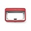 Hendi Chafing dish UNIQ | HENDI | designed by Robert Bronwasser | GN 1/1 | Rood | 230V/700W | 607x402x(H)245mm