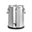 Hendi Geïsoleerde draagbare container – met kraan | HENDI | Profi Line | 25L | Zilver | ⌀330x(H)430mm