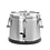 Hendi Geïsoleerde draagbare container – met kraan | HENDI | Profi Line | 15L | Zilver | ⌀330x(H)280mm