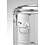 Hendi Geïsoleerde draagbare container | HENDI | Kitchen Line | 19L | Zilver | ⌀350x(H)400mm